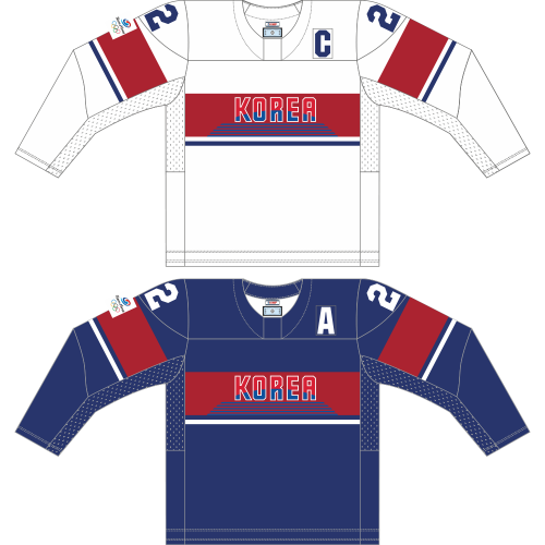 아이스하키 국가대표 유니폼 2024 레프리카(성인용)